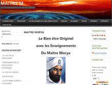 Tablet Screenshot of m-morya.com